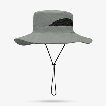 Bob de pêche unisexe - Gris - XL (60 - 61cm) | La boutique du chapeau