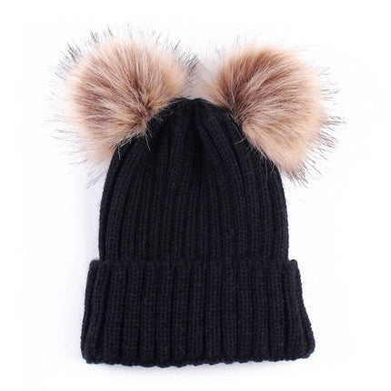 Bonnet à pompons pour femmes - Khaki - Adulte | La boutique du chapeau