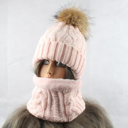 Bonnet avec cache cou polaire - Rouge - Ajustable (du 54 au 59) | La boutique du chapeau
