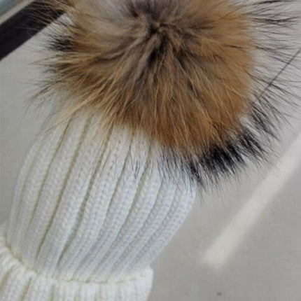 Bonnet avec strass et pompon - sans strass - Adulte | La boutique du chapeau
