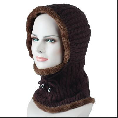 Bonnet cache cou - Marron - Adulte | La boutique du chapeau