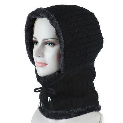 Bonnet cache cou - Noir - Adulte | La boutique du chapeau
