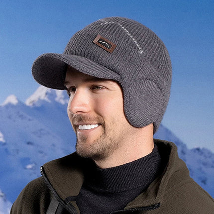 Bonnet cache - oreilles - Gris - Ajustable (du 55 à 60 cm) | La boutique du chapeau
