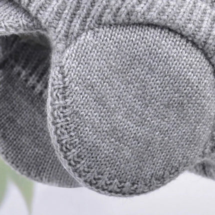 Bonnet cache - oreilles - Gris - Ajustable (du 55 à 60 cm) | La boutique du chapeau 