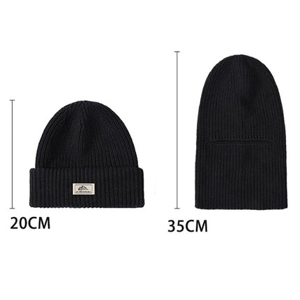 Bonnet cagoule pour homme - Noir - | La boutique du chapeau