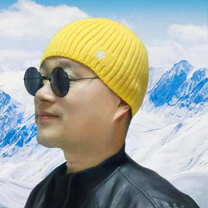 Bonnet calotte unisexe - Jaune - Ajustable (du 54 au 59) | La boutique du chapeau