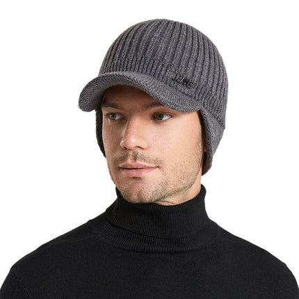 Bonnet casquette pour homme - Gris foncé - Ajustable (du 54 au 59) | La boutique du chapeau