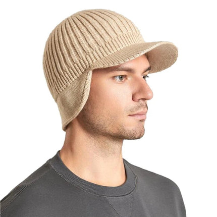 Bonnet casquette pour homme - Beige - Ajustable (du 54 au 59) | La boutique du chapeau