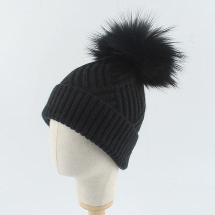 Bonnet chaud enfant - Noir - Enfant | La boutique du chapeau