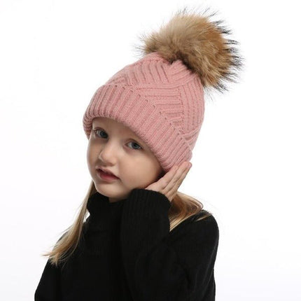 Bonnet chaud enfant - Rose - Enfant | La boutique du chapeau