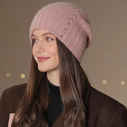 Bonnet décontracté pour femme - Rose - Ajustable (du 54 au 59) | La boutique du chapeau