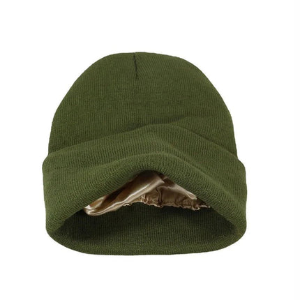Bonnet d'hiver épais pour homme - Vert - Ajustable (du 54 au 59) | La boutique du chapeau
