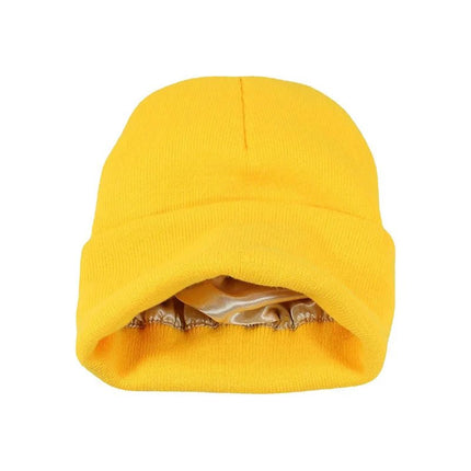 Bonnet d'hiver épais pour homme - Jaune - Ajustable (du 54 au 59) | La boutique du chapeau