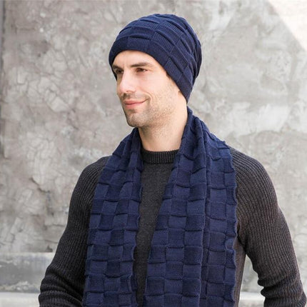 Bonnet écharpe et gants tactiles - Noir - Adulte | La boutique du chapeau