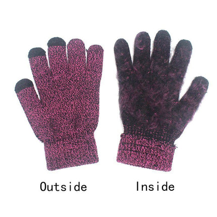 Bonnet écharpe gants en coton - Gris foncé - Adulte | La boutique du chapeau