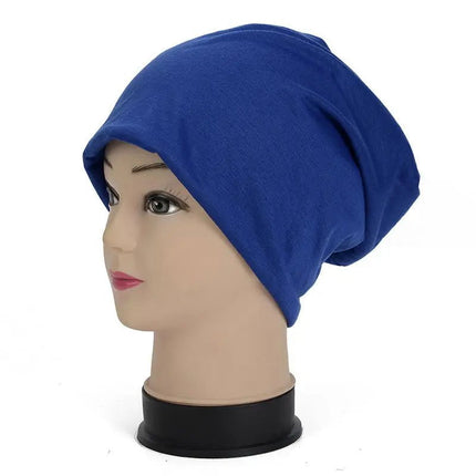 Bonnet en coton unisexe - Bleu - Ajustable (du 54 au 59) | La boutique du chapeau