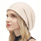 Bonnet en laine douce pour femme - Beige - Ajustable (du 54 au 59) | La boutique du chapeau