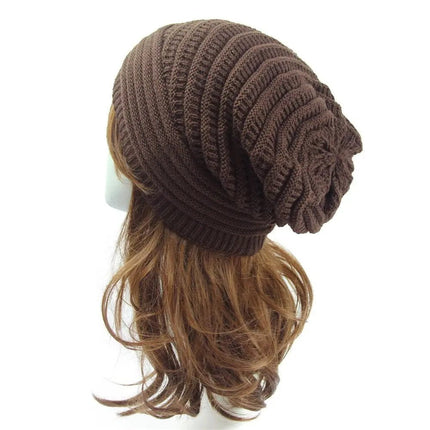 Bonnet en laine femme - Café - Ajustable (du 54 au 59) | La boutique du chapeau