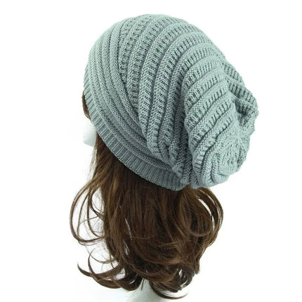 Bonnet en laine femme - Gris - Ajustable (du 54 au 59) | La boutique du chapeau