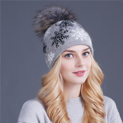 Bonnet en laine pour femme - Gris - Adulte | La boutique du chapeau