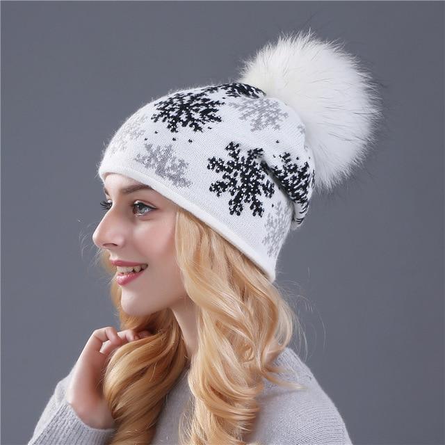 Bonnet en laine pour femme - Blanc - Adulte | La boutique du chapeau