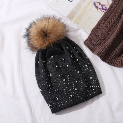 Bonnet en tricot fin pour femme : léger et élégant - Gris - Ajustable (du 54 au 59) | La boutique du chapeau