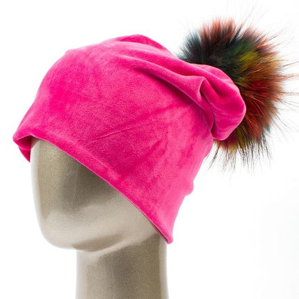 Bonnet en velours - Noir A - Adulte | La boutique du chapeau