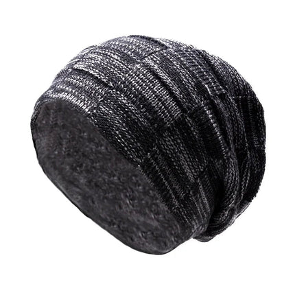 Bonnet et cache - cou pour homme - Bleu - Ajustable (du 54 au 59) | La boutique du chapeau