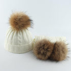 Bonnet et écharpe enfant - Blanc - Enfant | La boutique du chapeau