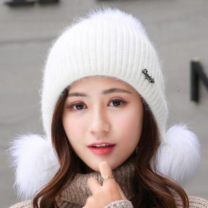 Bonnet femme chic - Blanc - Adulte | La boutique du chapeau