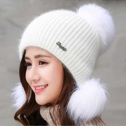 Bonnet femme chic - Blanc - Adulte | La boutique du chapeau