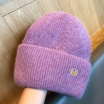 Bonnet femme de couleur unie - Violet - Ajustable (du 54 au 59) | La boutique du chapeau