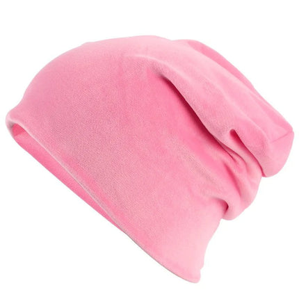 Bonnet femme en velours - Rose - Ajustable (du 54 au 59) | La boutique du chapeau