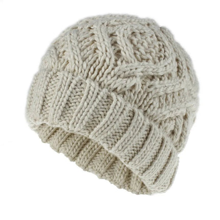 Bonnet femme laine hiver extérieur - Gris - Ajustable (du 54 au 59) | La boutique du chapeau