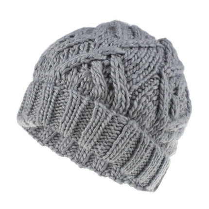 Bonnet femme laine hiver extérieur - Bleu - Ajustable (du 54 au 59) | La boutique du chapeau