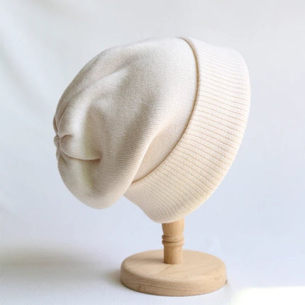 Bonnet femme tendance - Blanc - Ajustable (du 54 au 59) | La boutique du chapeau