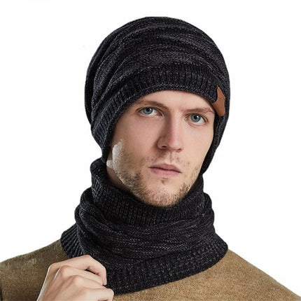 Bonnet gants et cache cou - Bleu - Adulte | La boutique du chapeau