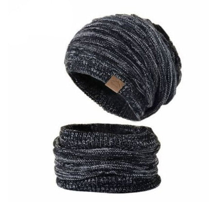 Bonnet gants et cache cou - Bleu - Adulte | La boutique du chapeau