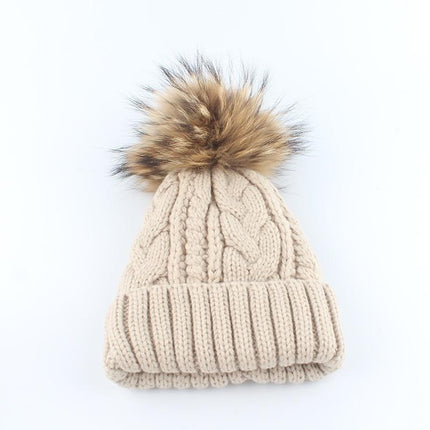 Bonnet polaire et pompon - Noir - Adulte | La boutique du chapeau
