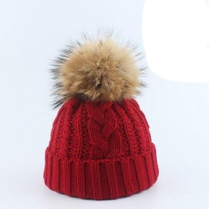 Bonnet polaire et pompon - Noir - Adulte | La boutique du chapeau