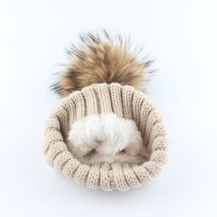 Bonnet polaire et pompon - Noir - Adulte | La boutique du chapeau