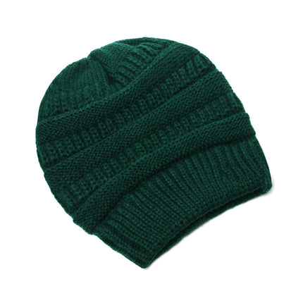 Bonnet pour femme automne - hiver - Vert - Ajustable (du 54 au 59) | La boutique du chapeau