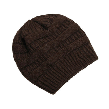 Bonnet pour femme automne - hiver - Marron - Ajustable (du 54 au 59) | La boutique du chapeau