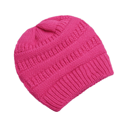 Bonnet pour femme automne - hiver - Rose/rouge - Ajustable (du 54 au 59) | La boutique du chapeau