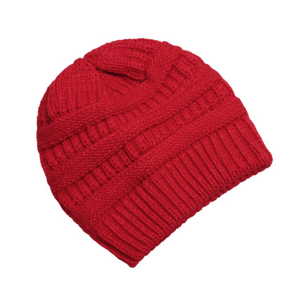 Bonnet pour femme automne - hiver - Rouge - Ajustable (du 54 au 59) | La boutique du chapeau