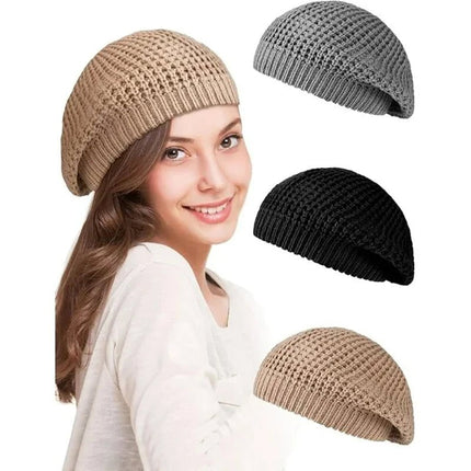 Béret femme décontracté - Gris - Ajustable (du 54 au 59) | La boutique du chapeau