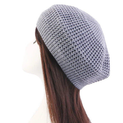 Béret femme décontracté - Gris - Ajustable (du 54 au 59) | La boutique du chapeau