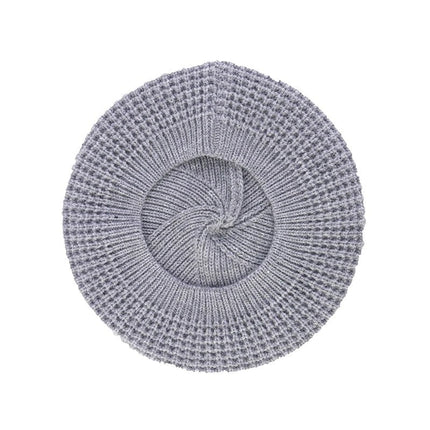 Béret femme décontracté - Gris - Ajustable (du 54 au 59) | La boutique du chapeau