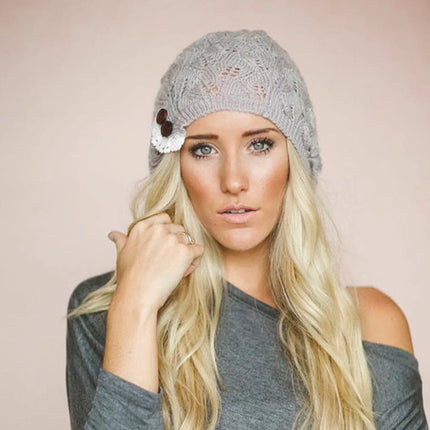 Bonnet pour femme - Gris - Ajustable (du 54 au 59) | La boutique du chapeau