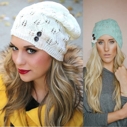 Bonnet pour femme - Blanc - Ajustable (du 54 au 59) | La boutique du chapeau